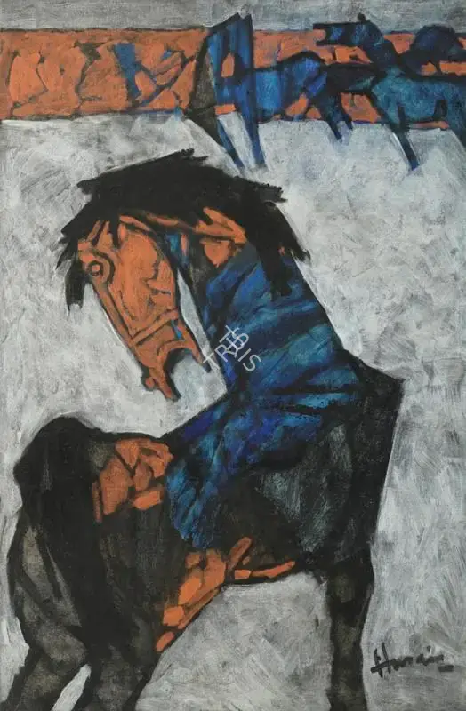 Husain, M.F. (Artist). Untitled, n.d. | Painting