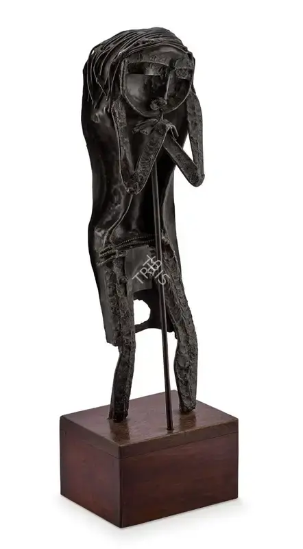 Janakiram, P.V. (Artist). Shepherd, 1964 | Sculpture
