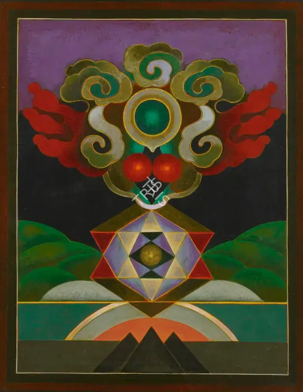 Santosh, G.R. (Artist). Shakti, 1990 | Painting