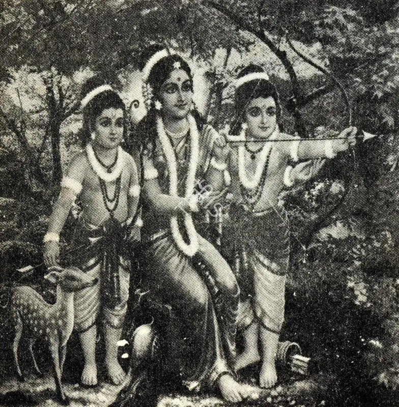 Varma, Raja Ravi (Artist). Untitled. n.d. | Calendar, Journal of Arts & Ideas, March 1995 | PopCulture | 00677384