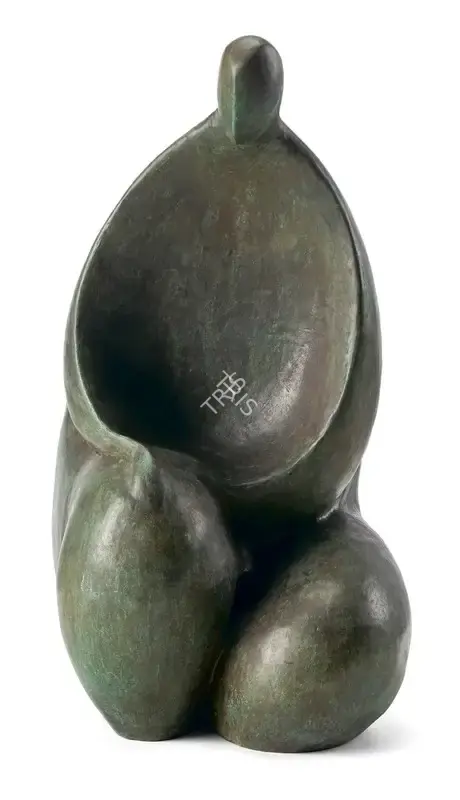 Dasgupta, Prodosh (Artist). Philosopher, n.d. | Sculpture