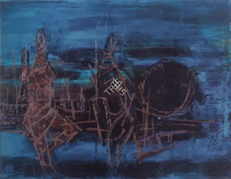Husain, M.F. (Artist). Untitled, n.d. | Painting