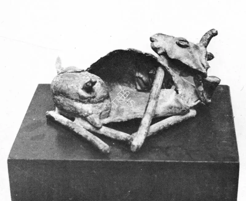 Hore, Somnath (Artist). Goat. 1985 | Art Heritage 6, 1986-1987 | Sculpture | FineArts | 00530182