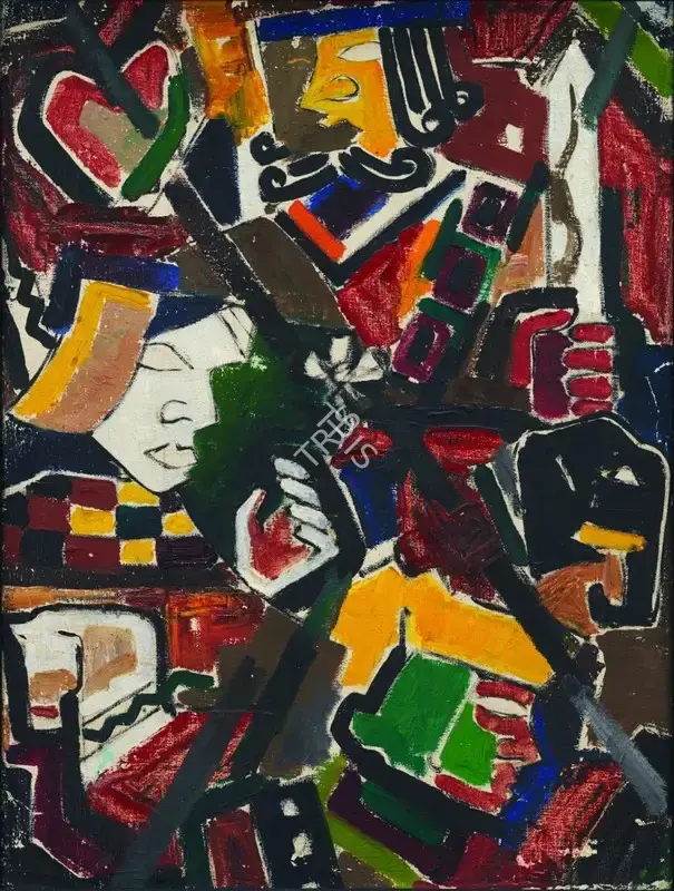 Husain, M.F. (Artist). Untitled, n.d. | Painting