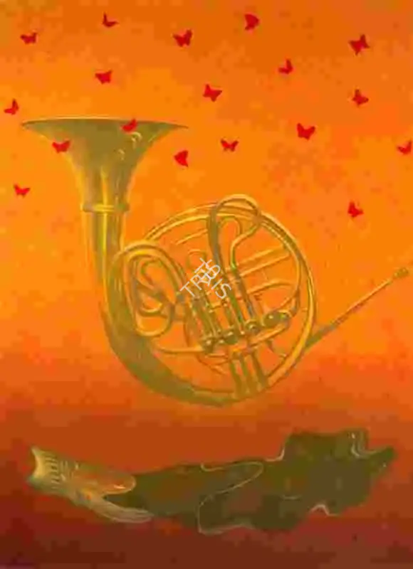 Telkar, Kiran (Artist). Reverberations, 2006 | Painting