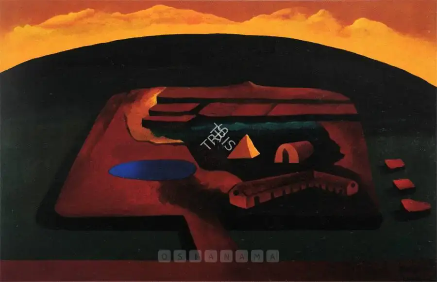 Prasad, Babu Eshwar (Artist). Untitled. Acrylic on paper, 1996 | Painting | FineArts | 00898413