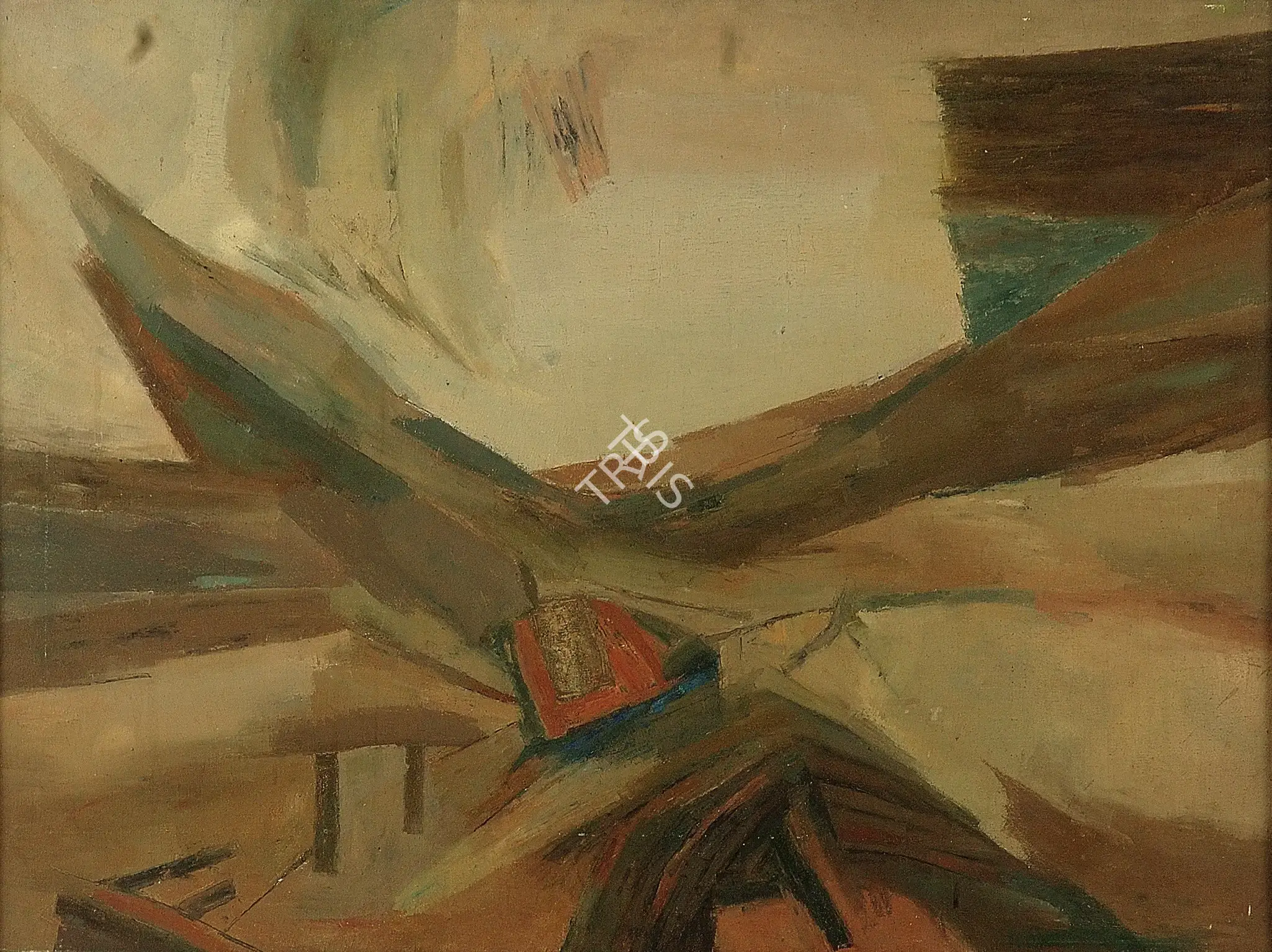 Ramkumar (Artist). Untitled, c.1971 | Painting