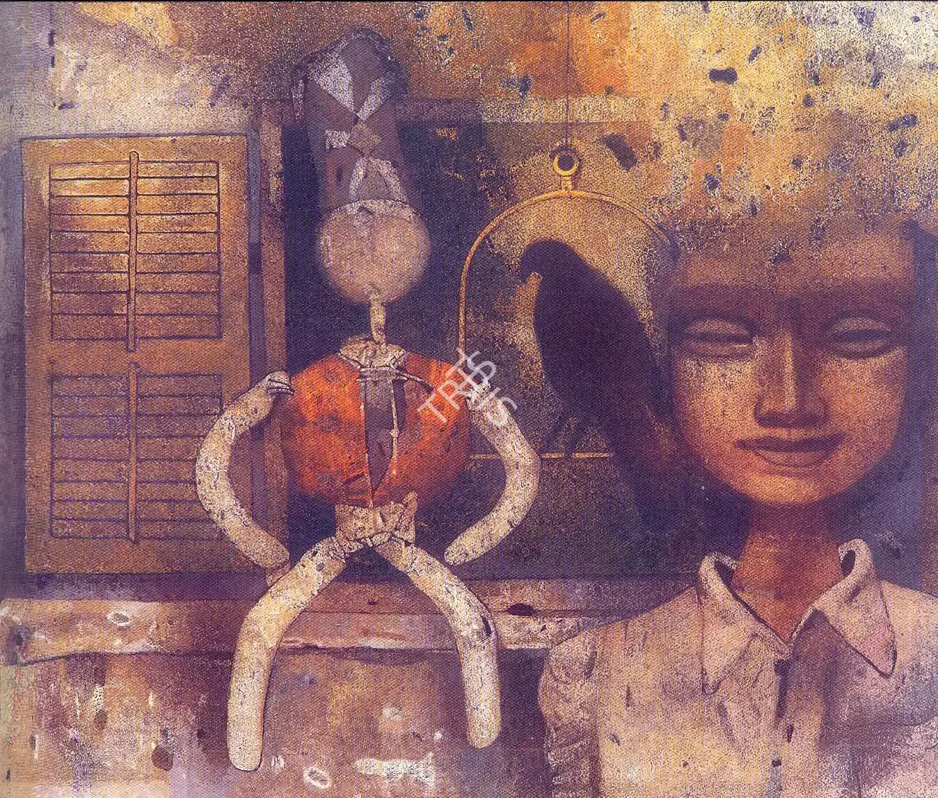 Pyne, Ganesh (Artist). The Window, 1997 | Painting