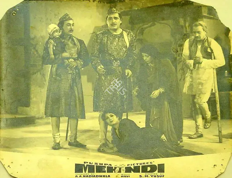 Nadiadwala, A.A. (Producer), Mehndi, 1958 | Lobby Card | CinemaEducation | 00820178