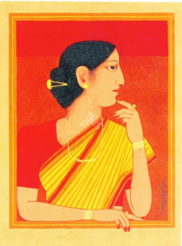 Shaw, Lalu Prasad (Artist). Untitled. Gouache on paper, n.d. | Painting  | 00878284