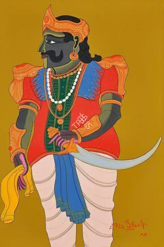Vaikuntam, Thota (Artist). Untitled. Acrylic on canvas, 2010 | Painting | FineArts | 00357156