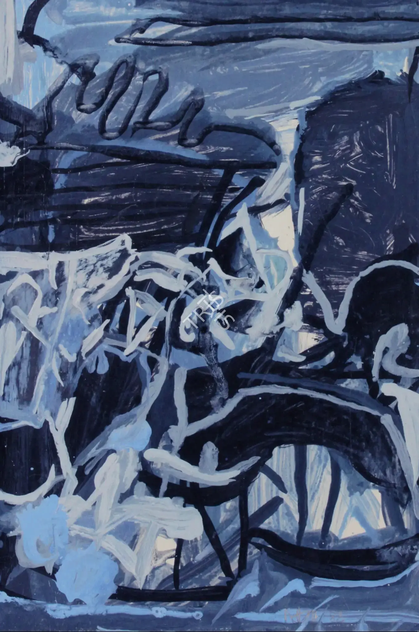 Raza, S.H. (Artist). La Nuit, 1982 | Painting