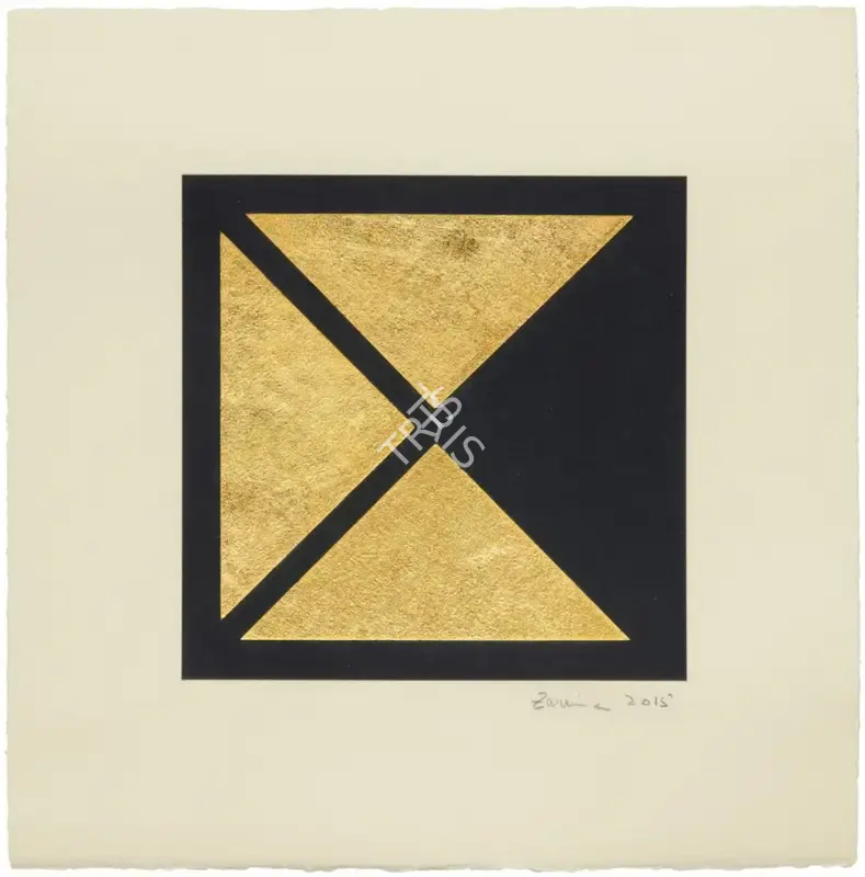 Hashmi, Zarina (Artist). Untitled, 2015 | Print