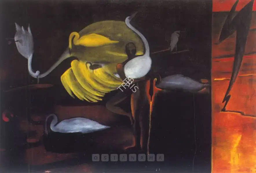 Nair, Surendran (Artist). Untitled. Oil on canvas, 1994 | Painting | FineArts | 00597718