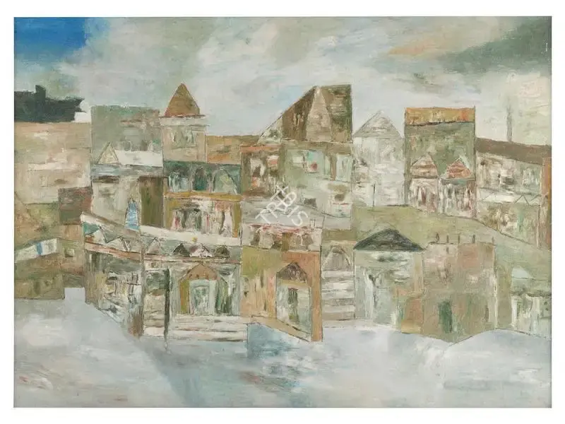 Ramkumar (Artist). Banaras, 1993 | Painting