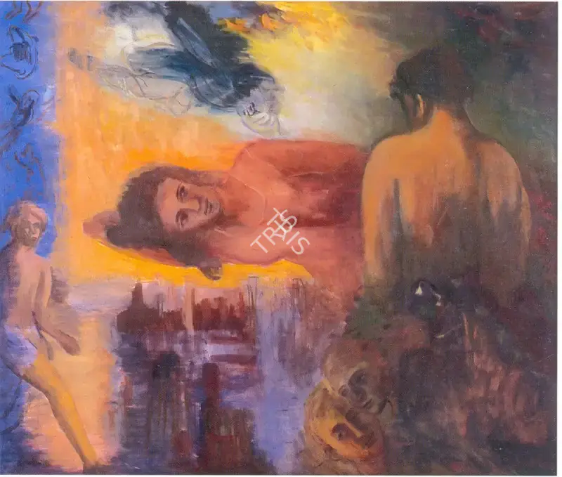 Malani, Nalini (Artist). Love, 1990-1991 | Painting