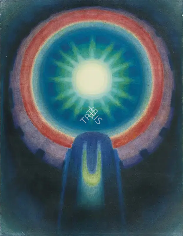 De, Biren (Artist). April,73. Oil on canvas, 1973 | Painting | FineArts | 00331306