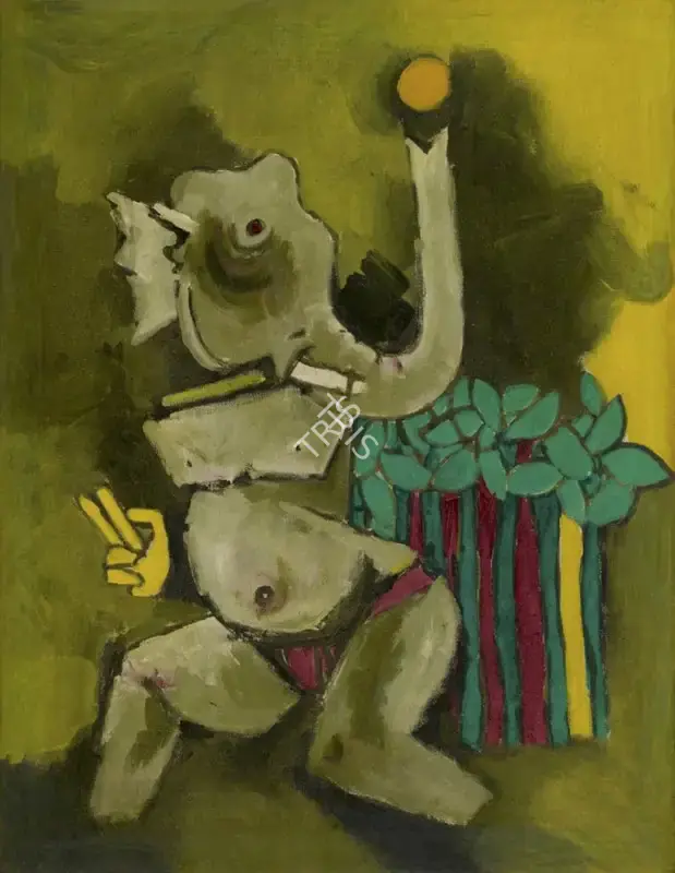 Husain, M.F. (Artist). Untitled, n.d. | Painting