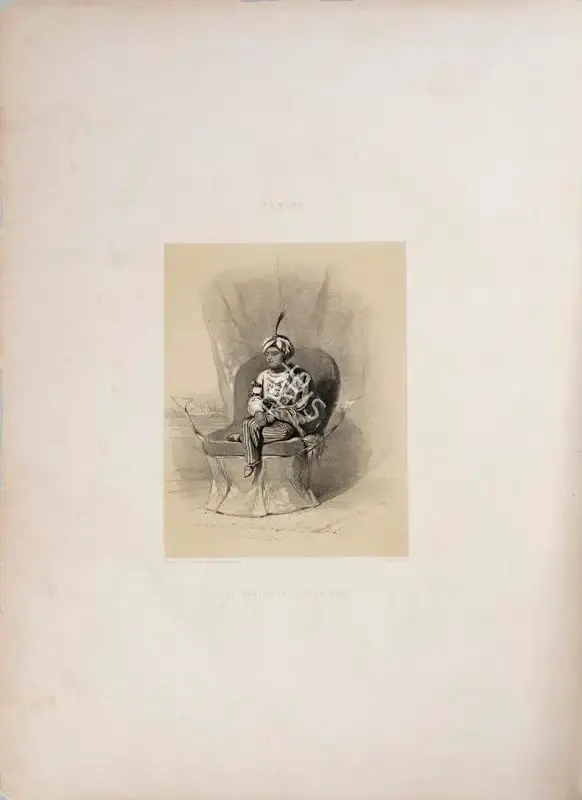 Hardinge, J.D. (Lithographer). The Maharajah Dhulip Sing, circa 1847 | Lithograph