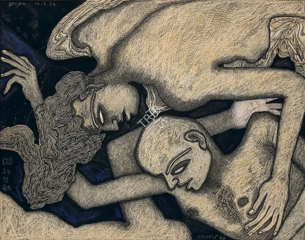 Chowdhury, Jogen (Artist). Untitled, 1994 | Painting