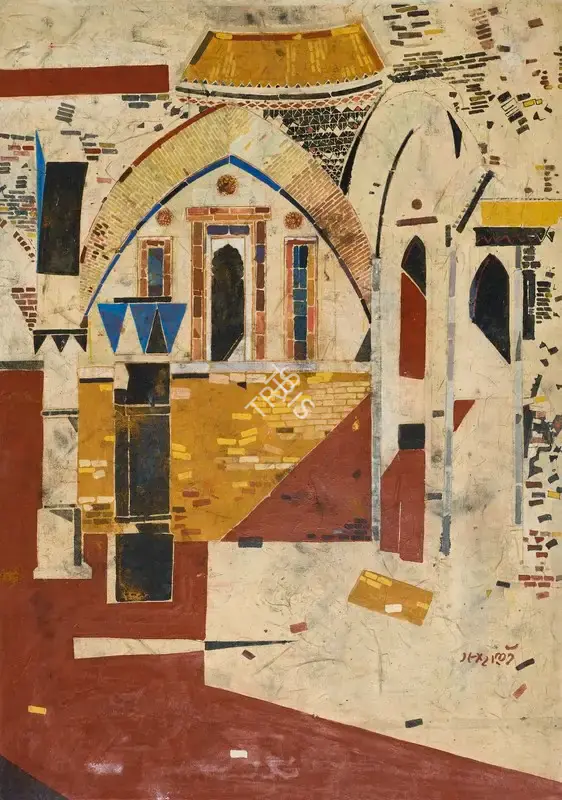 Haloi, Ganesh (Artist). Untitled (Malda Series), 1991 | Painting