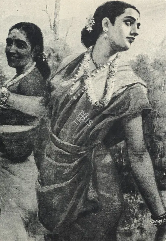 Varma, Raja Ravi (Artist). Shakuntala, 1898 | Painting