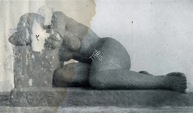 Kar, Chintamoni (Artist). Monumental Figure, 1940 | Sculpture