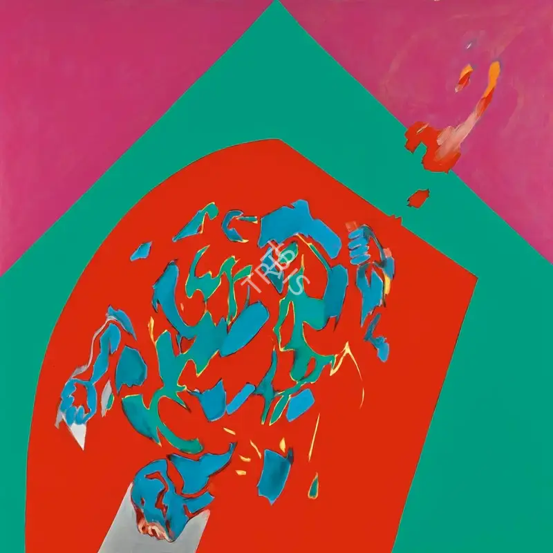 Ramachandran, A. (Artist). Untitled (Movement IV). Oil on canvas, n.d. | Painting | FineArts | 00596173