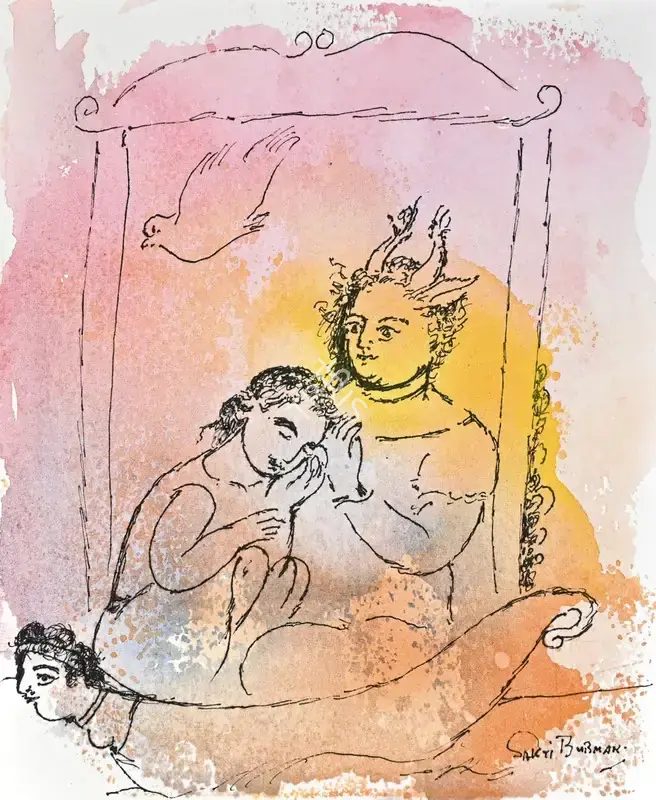 Burman, Sakti (Artist). Untitled, 2020 | Painting