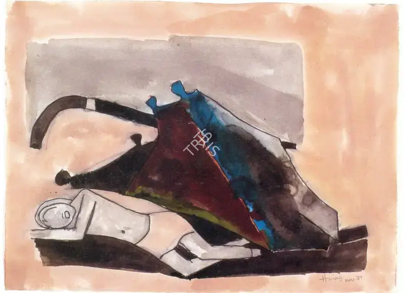Husain, M.F. (Artist). Untitled, 1981 | Painting