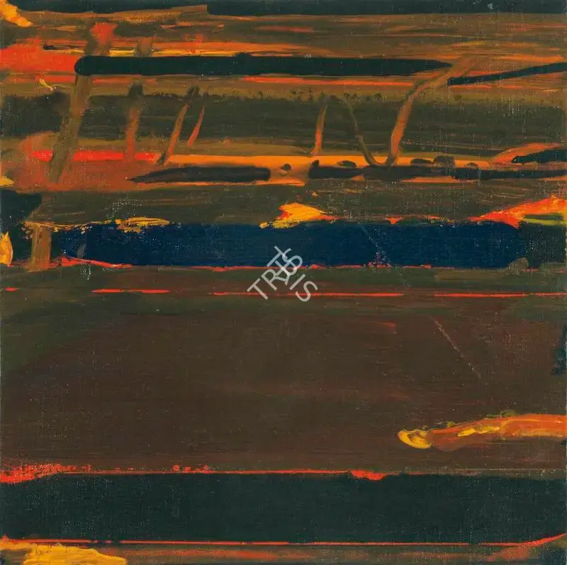 Raza, S.H. (Artist). Untitled, 1984 | Painting