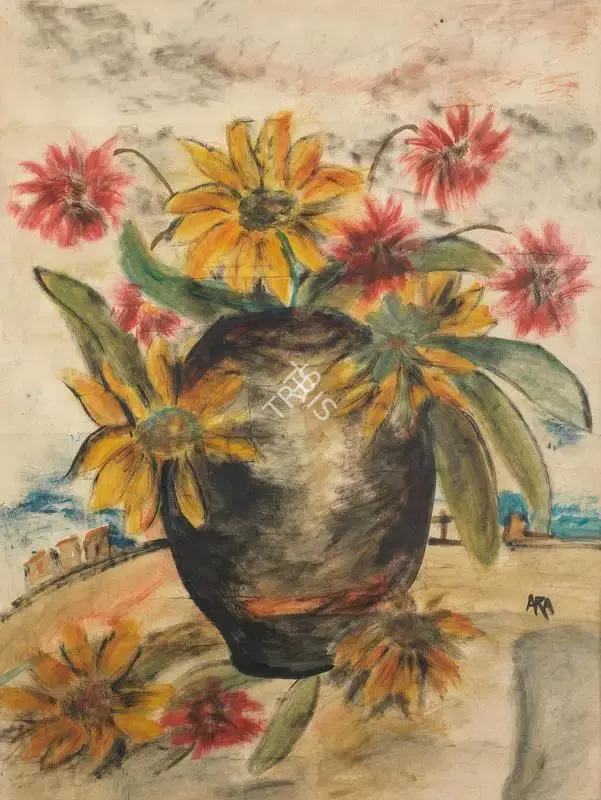 Ara, K.H. (Artist). Untitled (Still Life), n.d. | Painting