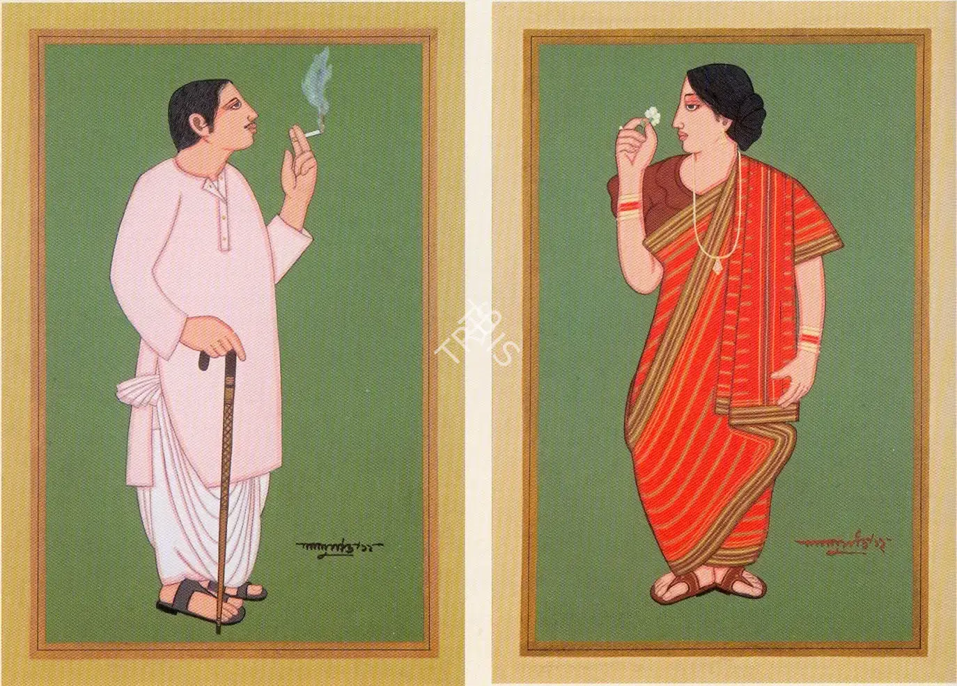 Shaw, Lalu Prasad (Artist). Untitled. Tempera on Paper, n.d. | Painting | FineArts | 00900562