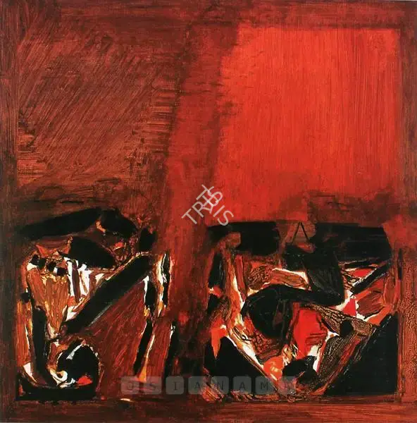 Raza, S.H. (Artist). Jaisalmer. Acrylic on canvas, 1975 | Painting | FineArts | 00599528