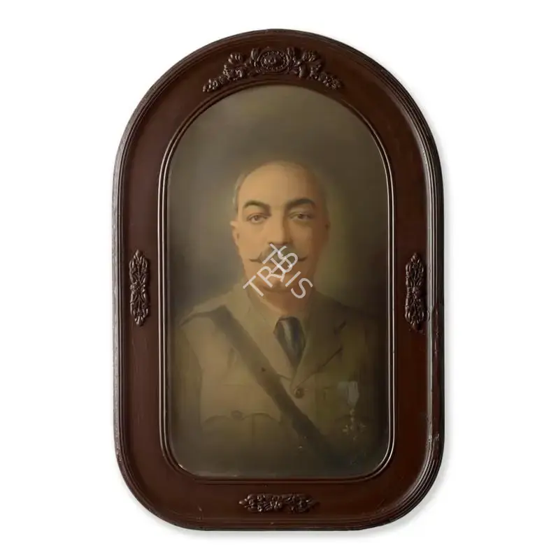 Wirth, Edric (Artist). Portrait of a Parsi Officer, n.d. | Painting