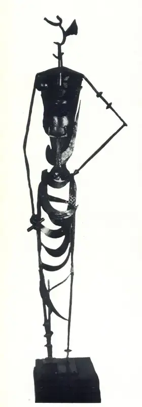 Davierwalla, A.M. (Artist). Woman with Ankh, 1965 | Sculpture