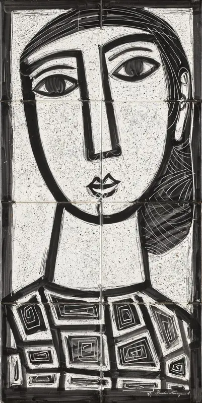 Narayan, Badri (Artist). Untitled, 1959 | Painting