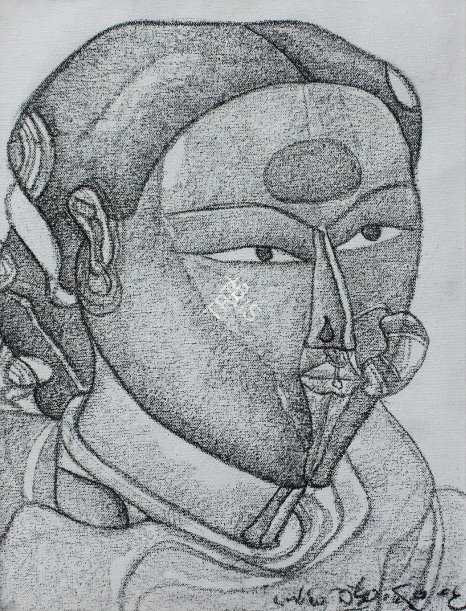 Vaikuntam, Thota (Artist). Untitled, 2006 | Painting