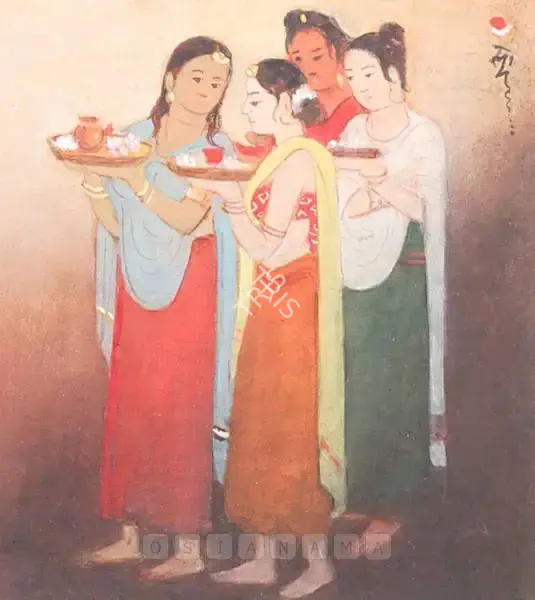 Shah, Somalal (Artist). Pujaran, n.d. | Painting