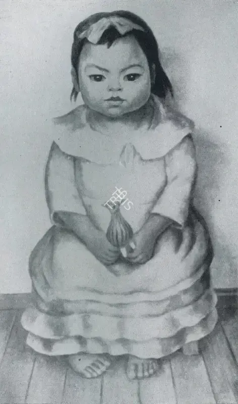 Rivera, Diego (Artist). Girl with Toy-Cock, 1939 | Painting