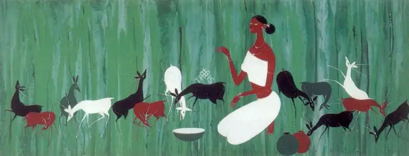Raval, Rasik D. (Artist). Untitled, n.d. | Painting