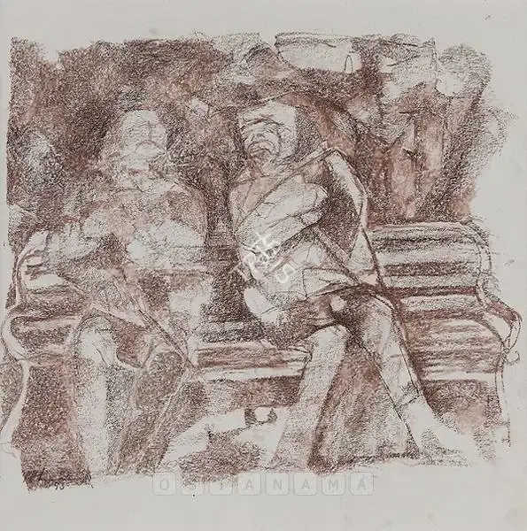 Khanna, Krishen (Artist). Untitled, 1993 | Drawing