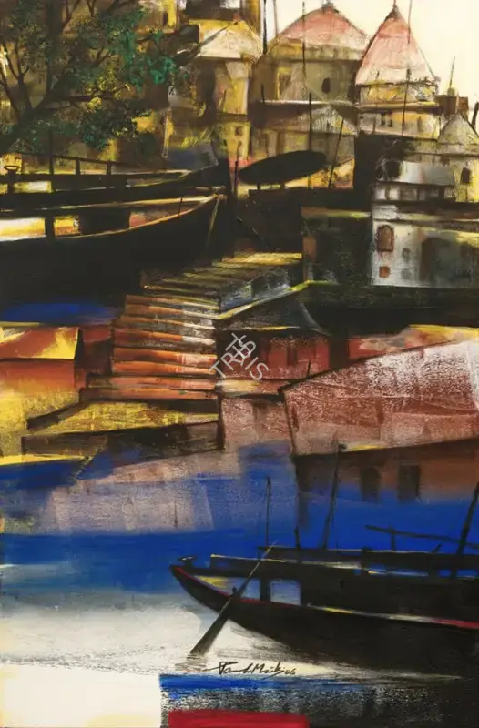 Maity, Paresh (Artist). The Citi of Faith, 2006 | Painting
