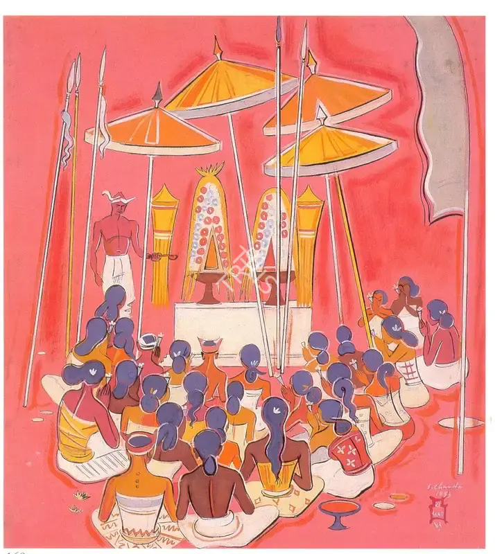 Chavda, Shiavax (Artist). Untitled, 1952 | Painting