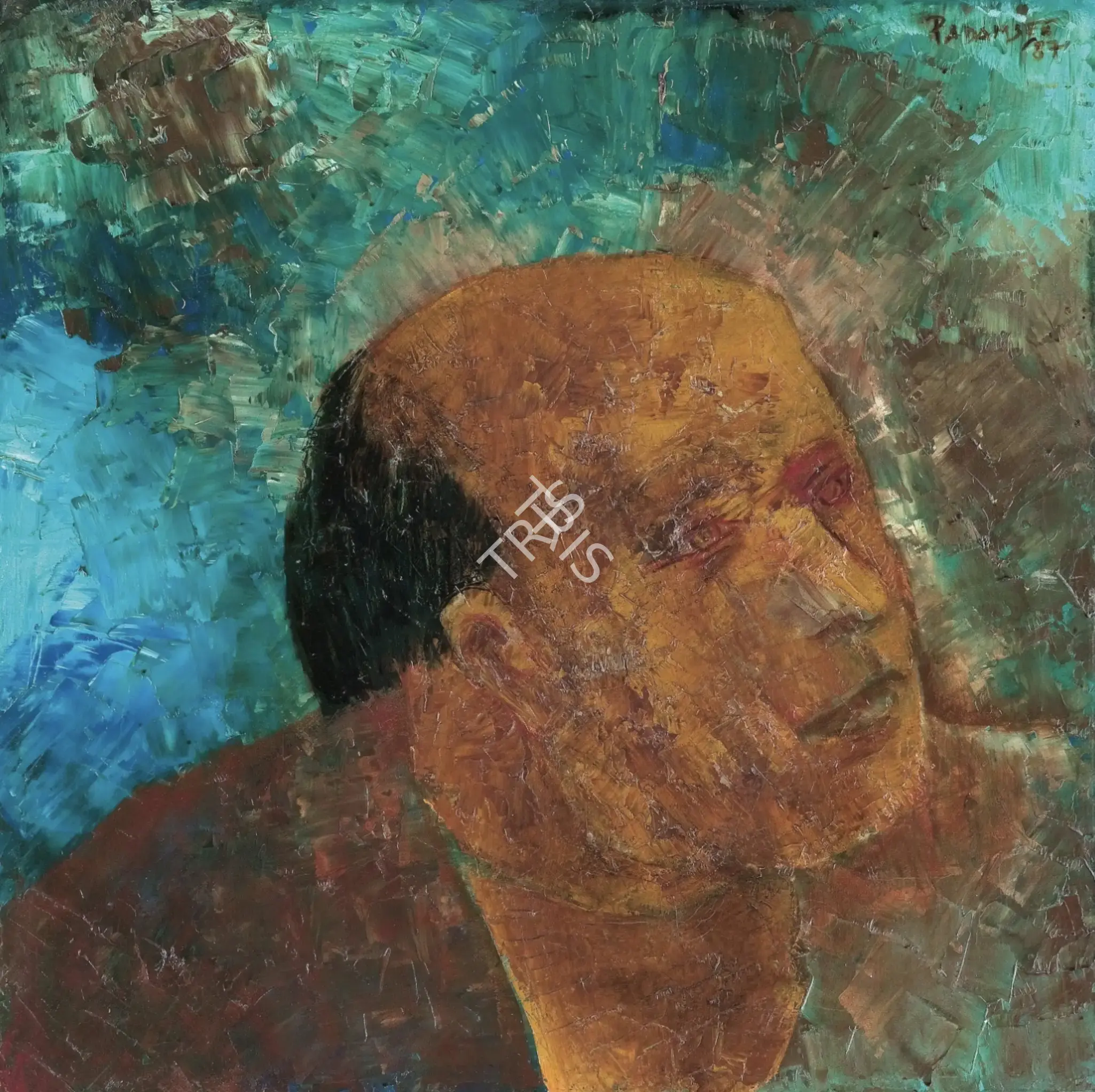Padamsee, Akbar (Artist). Untitled, 1987 | Painting
