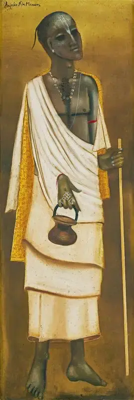 Menon, Anjolie Ela (Artist). Vrindavan - 1, n.d. | Painting