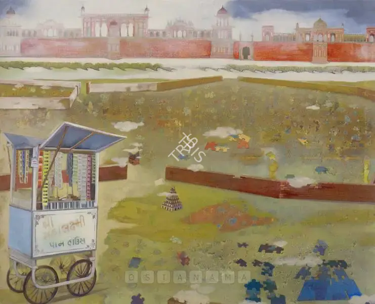 Chowdhury, Arunanshu (Artist). The Heritage Tour Guide - 3, 2007 | Painting