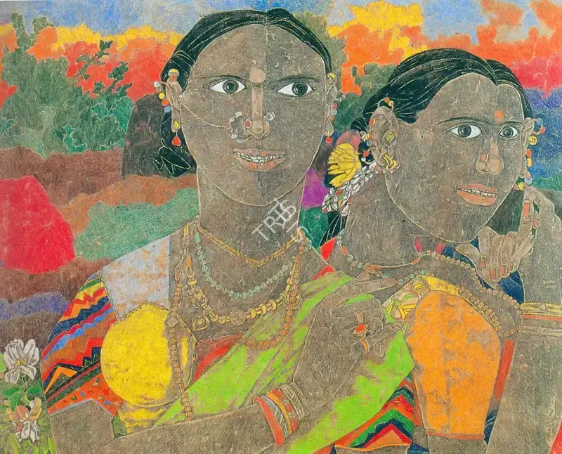 Goud, K. Laxma (Artist). Untitled, 2001 | Painting