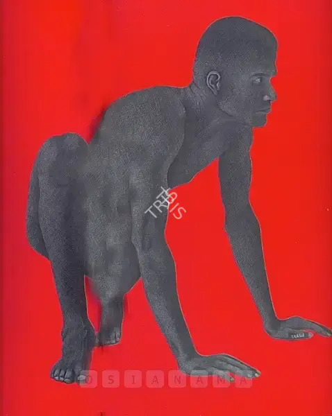 Alloli, Sharanu B. (Artist). Man X, 2006 | Painting