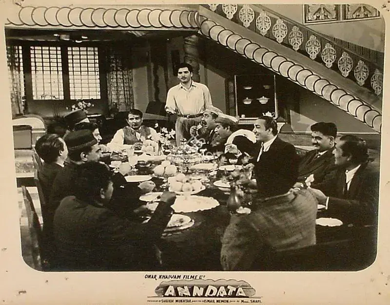 Mukhtar, Sheikh (Producer), Anndata, 1952 | Lobby Card | CinemaEducation | 00809447